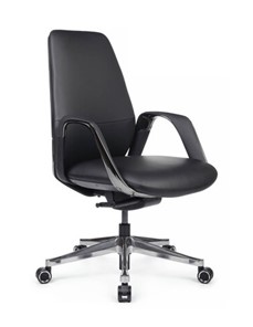 Кресло офисное Napoli-M (YZPN-YR021), черная кожа в Артеме