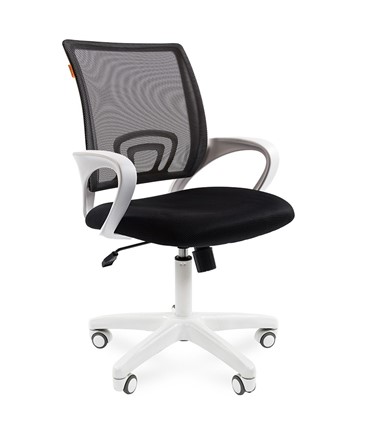 Компьютерное кресло CHAIRMAN 696 white, черный в Артеме - изображение