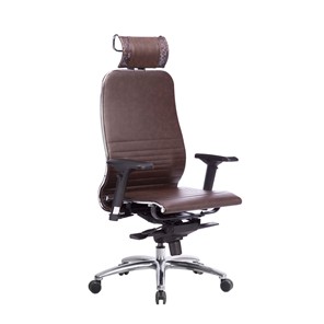 Офисное кресло Samurai K-3.04 темно-коричневый во Владивостоке - предосмотр