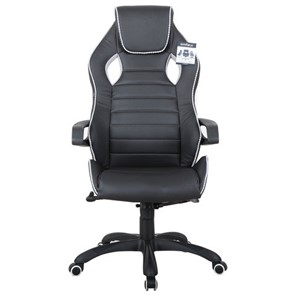 Компьютерное кресло Brabix Techno Pro GM-003 (экокожа, черное/серое, вставки серые) в Артеме - предосмотр