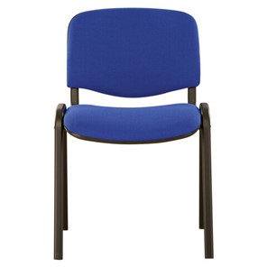 Офисный стул Brabix Iso CF-005 (черный каркас, ткань синяя с черным) 531974 в Артеме - предосмотр