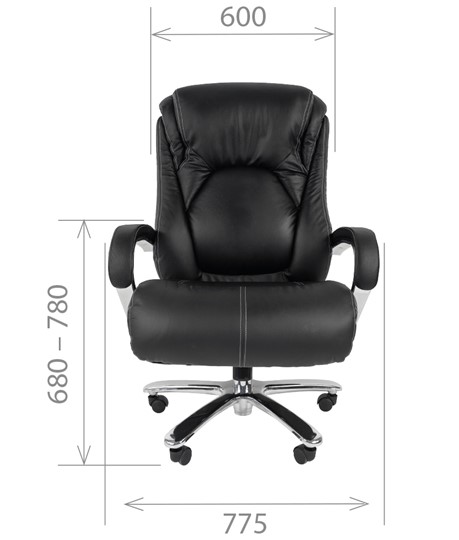 Офисное кресло CHAIRMAN 402, белый в Артеме - изображение 2