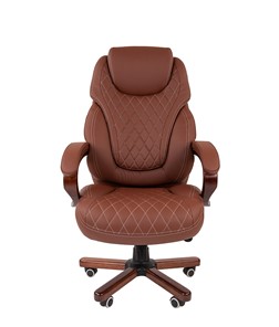 Кресло офисное CHAIRMAN 406, коричневый во Владивостоке - предосмотр 2