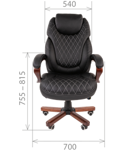 Кресло офисное CHAIRMAN 406, коричневый в Артеме - предосмотр 4