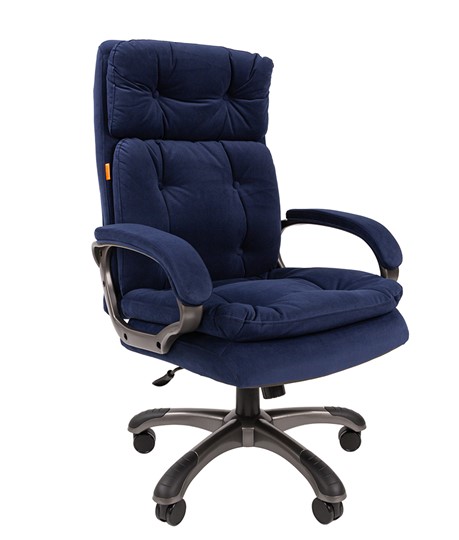 Компьютерное кресло CHAIRMAN 442 Ткань синий в Артеме - изображение 1