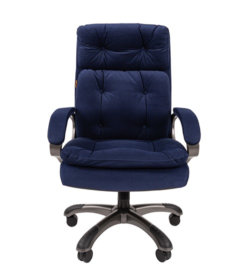 Компьютерное кресло CHAIRMAN 442 Ткань синий в Артеме - изображение 2