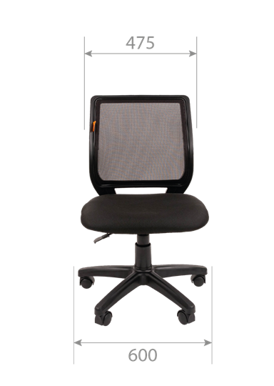 Офисное кресло CHAIRMAN 699 Б/Л Сетка TW-01(черный) в Артеме - изображение 4