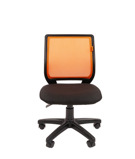 Кресло компьютерное CHAIRMAN 699 Б/Л Сетка TW-66 (оранжевый) во Владивостоке - изображение 2