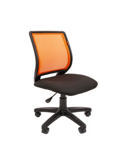 Кресло компьютерное CHAIRMAN 699 Б/Л Сетка TW-66 (оранжевый) в Уссурийске