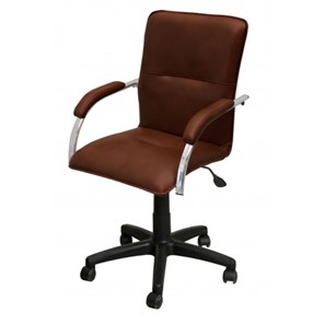 Офисное кресло Самба-лифт СРП-034МП Люкс коричневый в Артеме