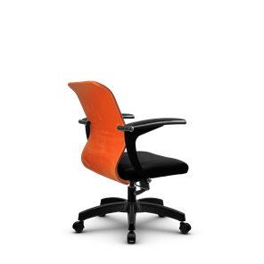 Офисное кресло SU-M-4/подл.160/осн.001, Оранжевый/Черный во Владивостоке - предосмотр 2