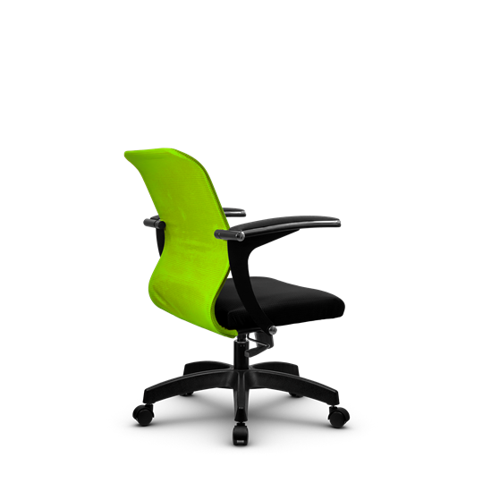 Кресло SU-M-4/подл.160/осн.001, Зеленый/Черный во Владивостоке - изображение 2