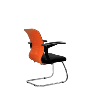 Офисный стул SU-M-4/подл.160/осн.007, Оранжевый/Черный в Артеме - предосмотр 2