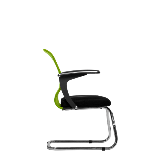 Офисный стул SU-M-4/подл.160/осн.007, Зеленый/Черный в Артеме - изображение 1