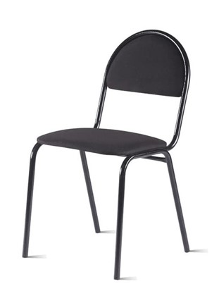 Офисный стул Форма, Текстиль С38/Черная шагрень в Артеме - изображение