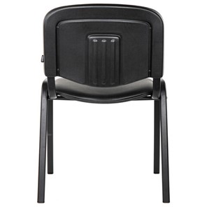Офисный стул Brabix Iso CF-005 (черный каркас, кожзам черный) 531977 в Артеме - предосмотр 3