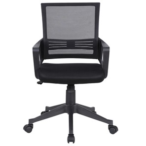 Кресло компьютерное Brabix Balance MG-320 (с подлокотниками, черное) 531831 в Артеме