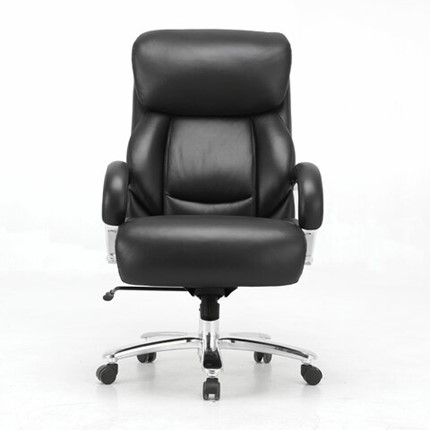 Компьютерное кресло Brabix Premium Pride HD-100 (натуральная кожа, черное) 531940 в Артеме - изображение