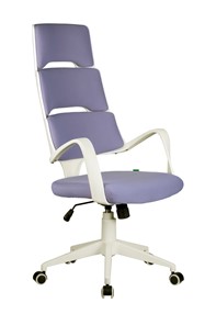 Кресло компьютерное Riva Chair SAKURA (Лиловый/белый) в Артеме