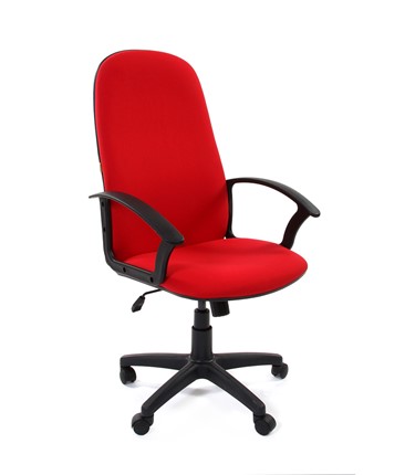 Офисное кресло CHAIRMAN 289, ткань, цвет красный во Владивостоке - изображение