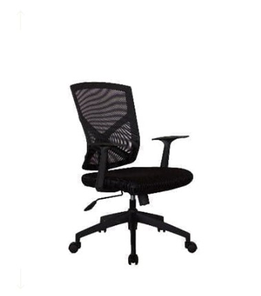 Кресло офисное Riva Chair 698, Цвет черный во Владивостоке - изображение