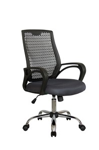 Кресло компьютерное Riva Chair 8081Е (Серый) в Находке