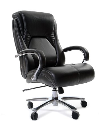 Кресло офисное CHAIRMAN 402, черный в Артеме - изображение