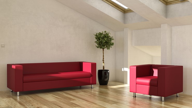 Прямой диван Алекто двухместный, экокожа в Артеме - изображение 3