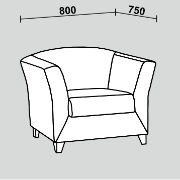 Кресло для отдыха Нео 50 в Артеме - изображение 2