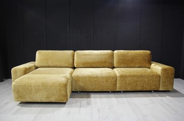 Угловой диван с оттоманкой Бостон 3510х1700 мм в Артеме