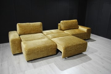 Угловой диван с оттоманкой Бостон 3510х1700 мм в Уссурийске - предосмотр 3