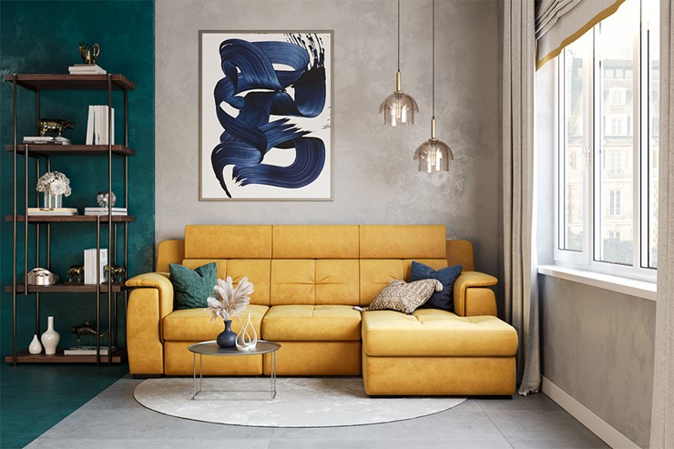 Угловой диван Бруклин с оттоманкой в Артеме - изображение 7
