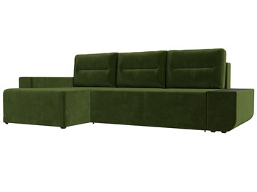 Угловой диван Чикаго, Зеленый (микровельвет) во Владивостоке - предосмотр