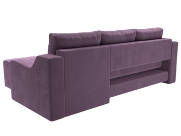 Угловой диван для гостиной Элида, Сиреневый (микровельвет) в Артеме - предосмотр 8