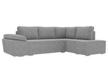 Угловой диван для гостиной Хавьер, Серый (рогожка) в Артеме