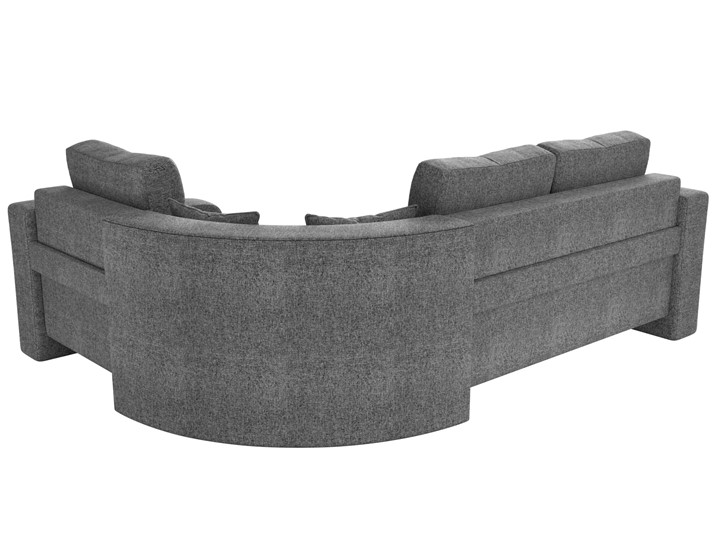Угловой диван Кембридж, Серый (рогожка) во Владивостоке - изображение 9
