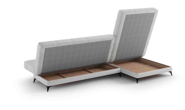Угловой диван с оттоманкой Корсика (Боннель) в Находке - изображение 3