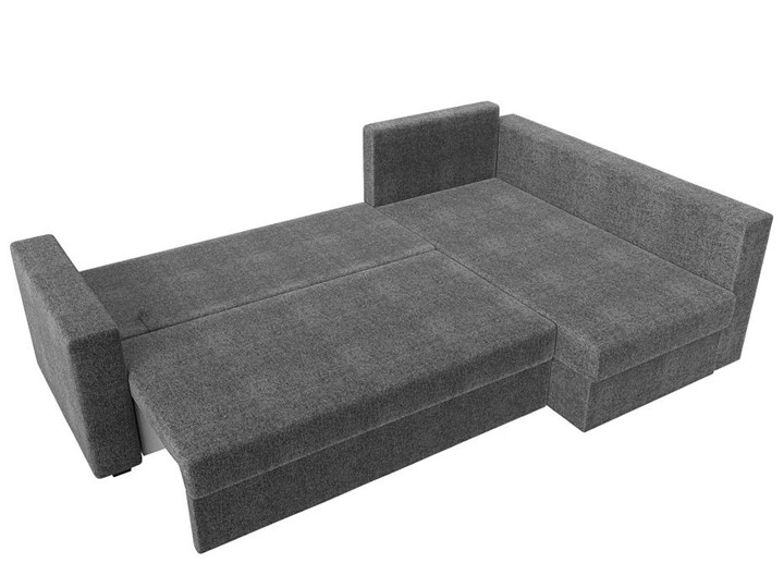 Угловой раскладной диван Мансберг, Серый (Рогожка) во Владивостоке - изображение 2