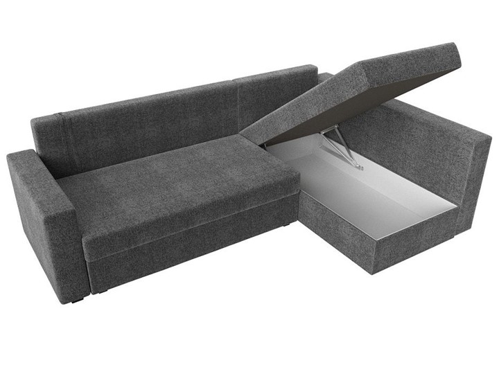 Угловой раскладной диван Мансберг, Серый (Рогожка) во Владивостоке - изображение 3