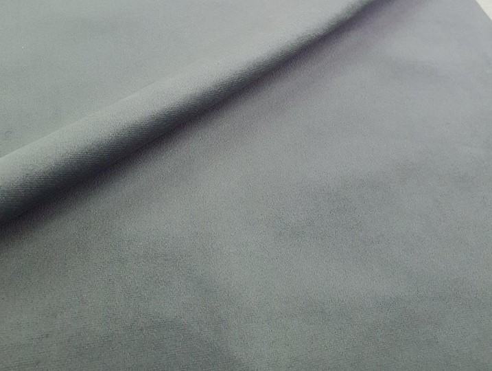 Диван угловой Николь, Серый/Черный/Черный (велюр/экокожа) во Владивостоке - изображение 8