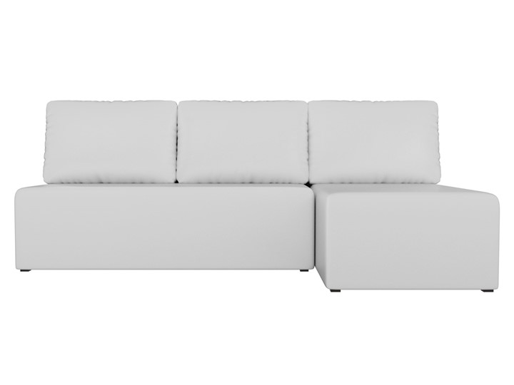 Угловой диван Поло, Белый (экокожа) в Артеме - изображение 1