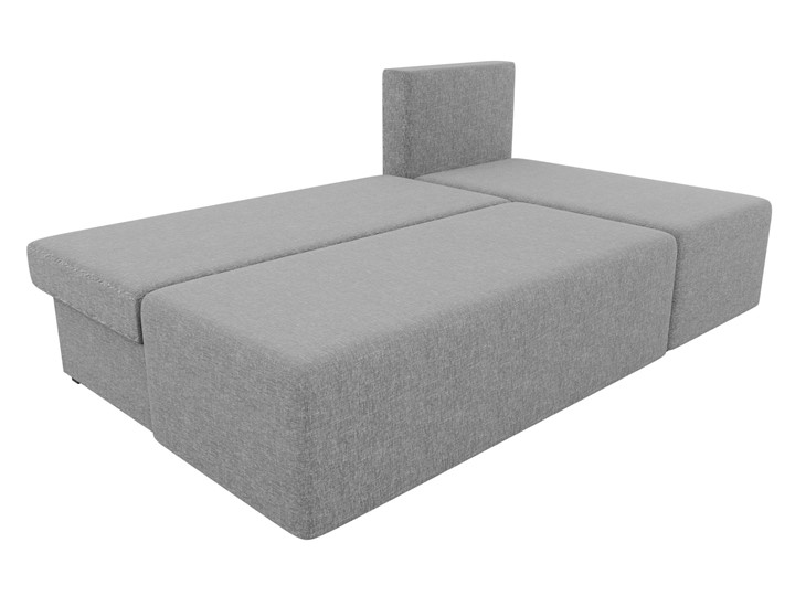 Угловой диван Поло, Серый (рогожка) в Находке - изображение 4