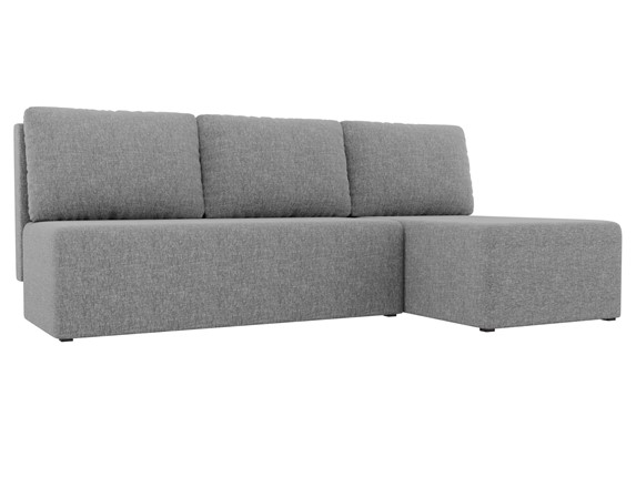Угловой диван Поло, Серый (рогожка) в Уссурийске - изображение