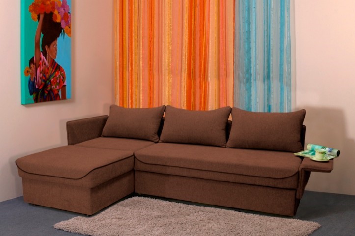 Угловой диван Премьер 225*148 см с формованными подушками во Владивостоке - изображение 1