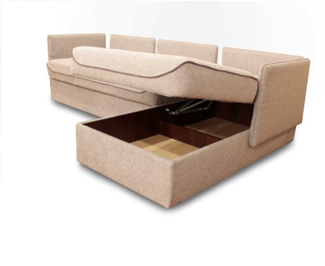 Угловой диван Премьер 225*148 см с формованными подушками во Владивостоке - изображение 4