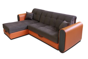 Угловой диван с оттоманкой Аккордеон-8 (сп.м. 160х205) в Артеме