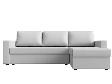 Угловой диван с оттоманкой Траумберг Лайт, Белый (Экокожа) во Владивостоке - предосмотр 5