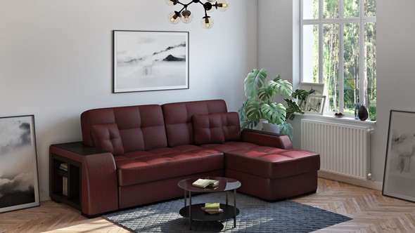 Угловой диван Премьер 2Т-1ПФ в Артеме - изображение