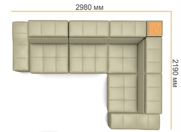 Угловой диван N-0-M ДУ (П1+ПС+УС+Д2+П1) во Владивостоке - предосмотр 4