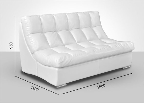 Прямой диван Брайтон с механизмом в Уссурийске - изображение